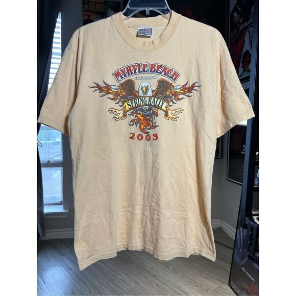 Vintage Y2K Sturgis Myrtle Beach Tee - Picture 1 of 6